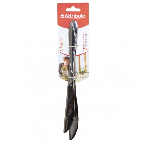 Набор ножей столовых Attribute Cutlery Chaplet ACC342 2шт
Набор ножей столовых Attribute Cutlery Chaplet ACC342 2шт