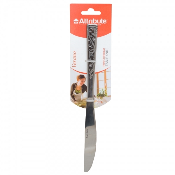 Нож столовый Attribute Cutlery Verano ACV141
Нож столовый Attribute Cutlery Verano ACV141