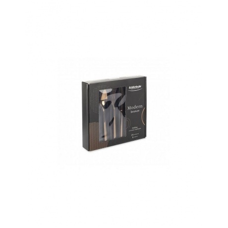 Набор столовых приборов MODERN BRONZE 24пр ATTRIBUTE CUTLERY DMC145
Набор столовых приборов MODERN BRONZE 24пр ATTRIBUTE CUTLERY DMC145