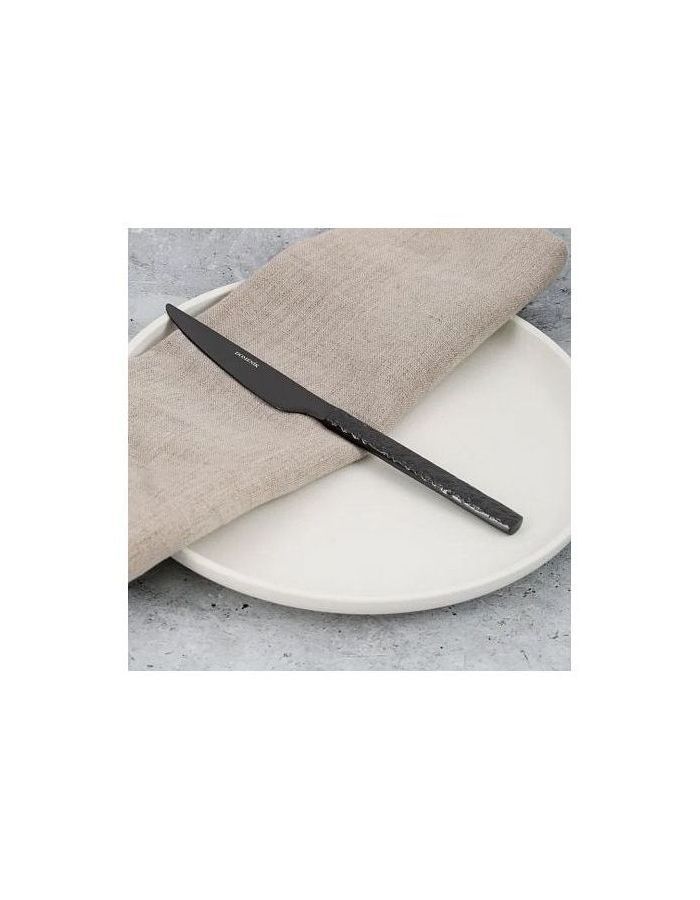 Нож столовый ROCK BLACK DOMENIK DMC033
Нож столовый ROCK BLACK DOMENIK DMC033