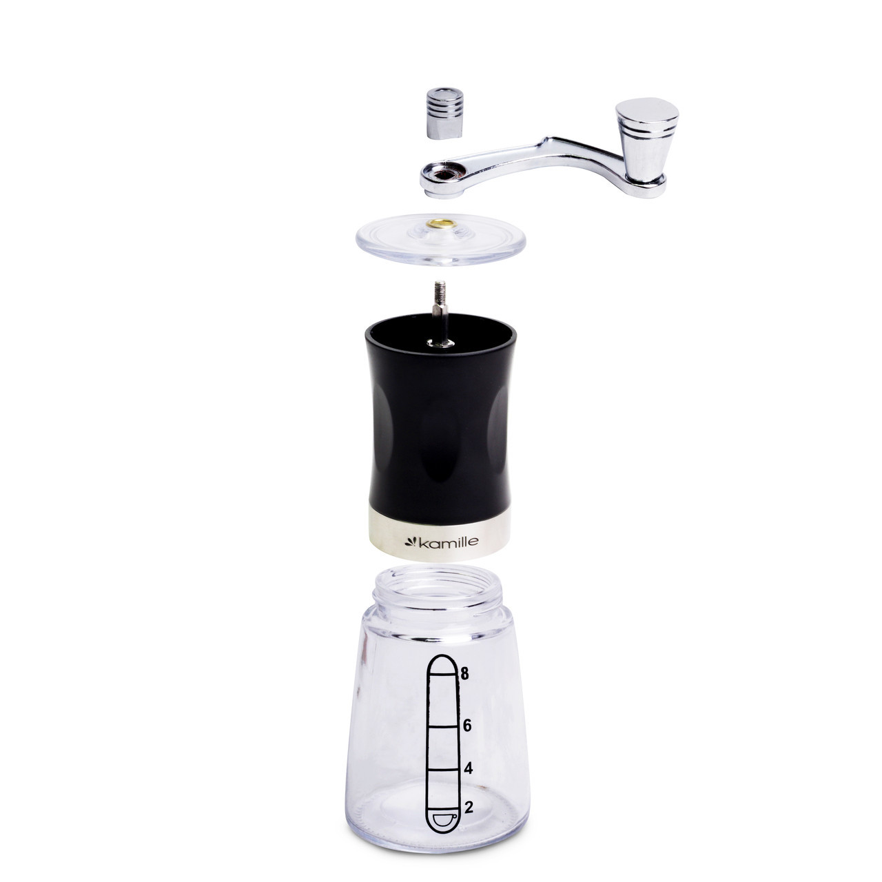 Кофемолка механическая Kamille KM-7026
Кофемолка механическая Kamille KM-7026