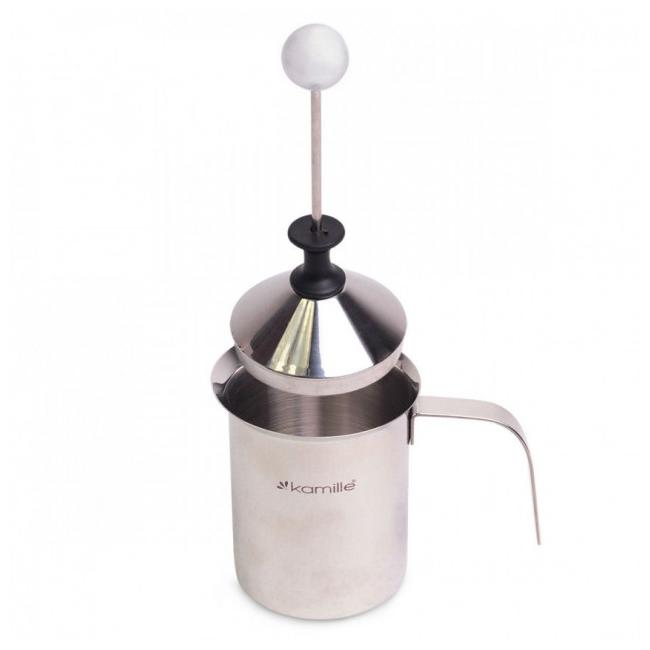 Вспениватель молока Kamille 5841 0,4л
Вспениватель молока Kamille 5841 0,4л