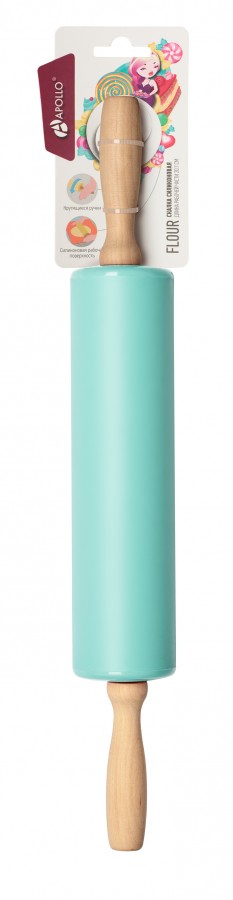 Скалка силиконовая APOLLO Flour ВЫПЕЧКА голубой
Скалка силиконовая APOLLO Flour ВЫПЕЧКА голубой