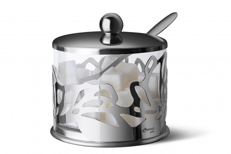 Сахарница с ложкой APOLLO genio Cite Silver
Сахарница с ложкой APOLLO genio Cite Silver