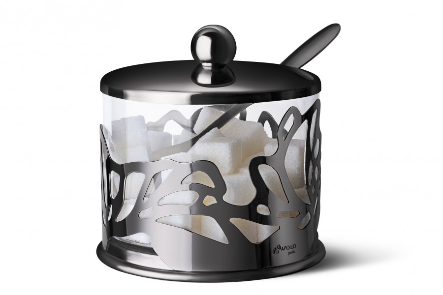 Сахарница с ложкой APOLLO genio Cite Black Onyx
Сахарница с ложкой APOLLO genio Cite Black Onyx