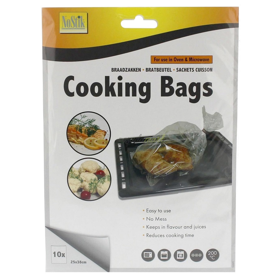 Набор пластиковых мешков для приготовления мяса NoStik 892647000389 10шт
Набор пластиковых мешков для приготовления мяса NoStik 892647000389 10шт
