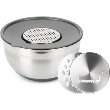 Миска GRATE IT 5л с крышкой 3 терки ATTRIBUTE STEEL ASG005
Миска GRATE IT 5л с крышкой 3 терки ATTRIBUTE STEEL ASG005