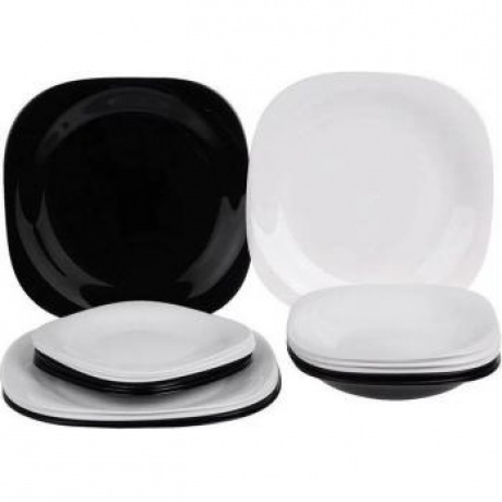 Столовый набор LUMINARC КАРИН 18 пр, стекло, черно-белый
Столовый набор LUMINARC КАРИН 18 пр, стекло, черно-белый