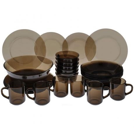 Столовый набор LUMINARC АМБЬЯНТЕ ЭКЛИПС 31 пр, стекло
Столовый набор LUMINARC АМБЬЯНТЕ ЭКЛИПС 31 пр, стекло