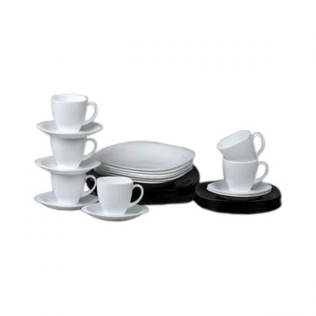 Столовый набор КАРИН черно-белый 30 предметов
Столовый набор КАРИН черно-белый 30 предметов