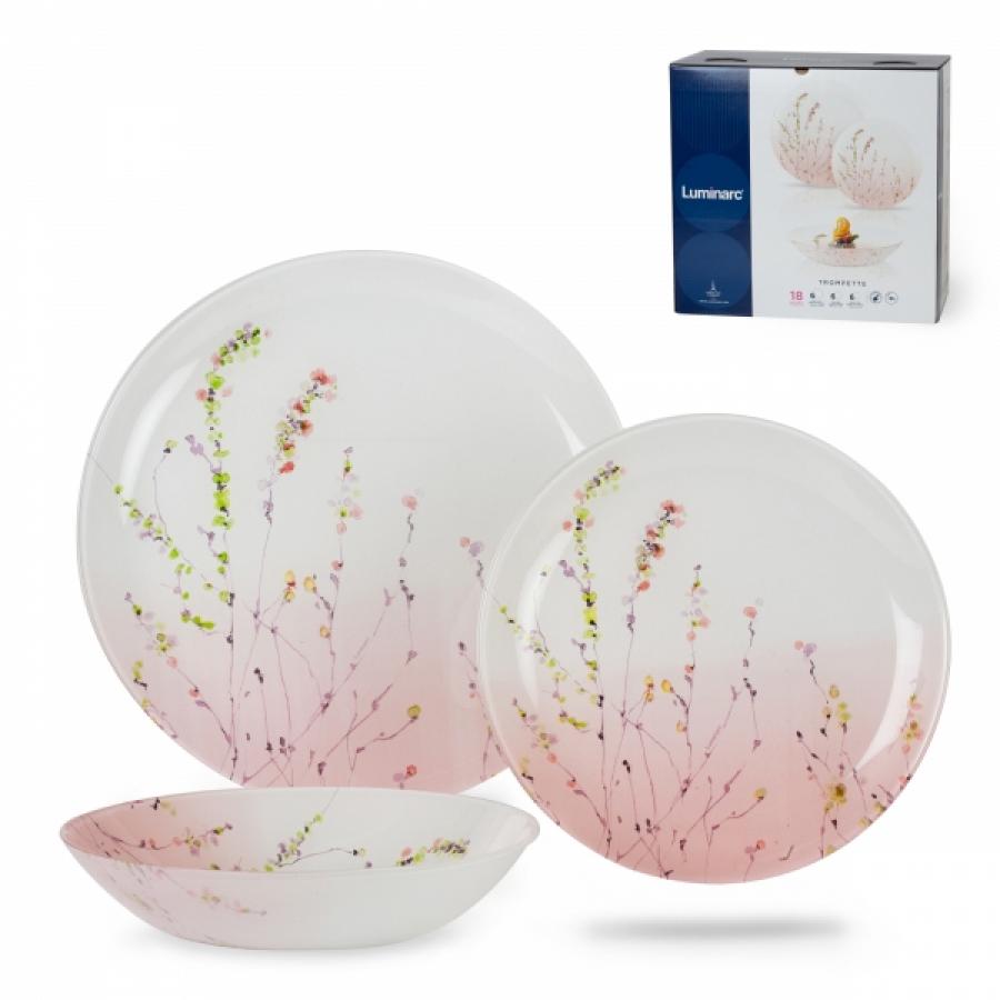 Столовый набор LUMINARC ТРОМПЕТ 18 предметов
Столовый набор LUMINARC ТРОМПЕТ 18 предметов