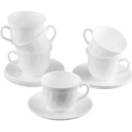 Чайный набор LUMINARC ТРИАНОН 8 предметов 280мл
Чайный набор LUMINARC ТРИАНОН 8 предметов 280мл