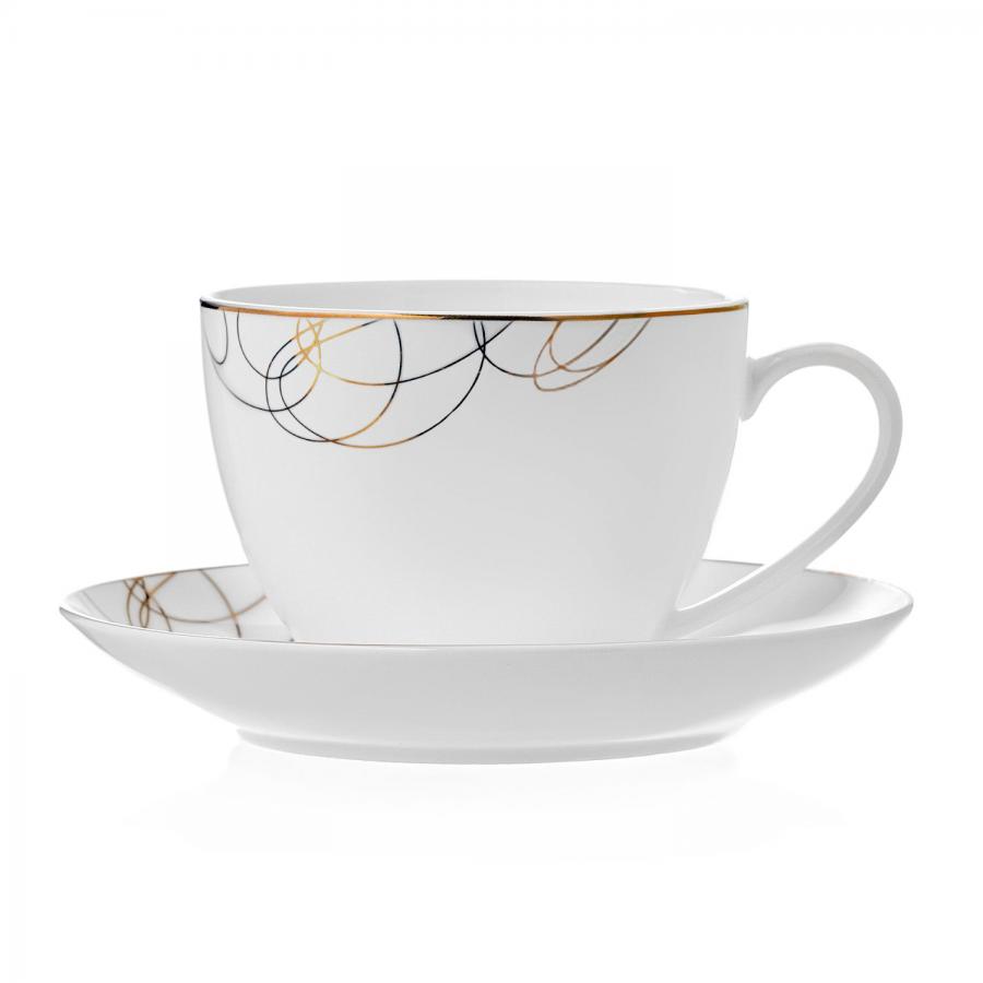 Чайная пара Esprado Leontino 210мл, костяной фарфор
Чайная пара Esprado Leontino 210мл, костяной фарфор