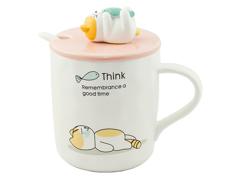 Кружка Эврика Котик с рыбкой №4 99295
Кружка Эврика Котик с рыбкой №4 99295