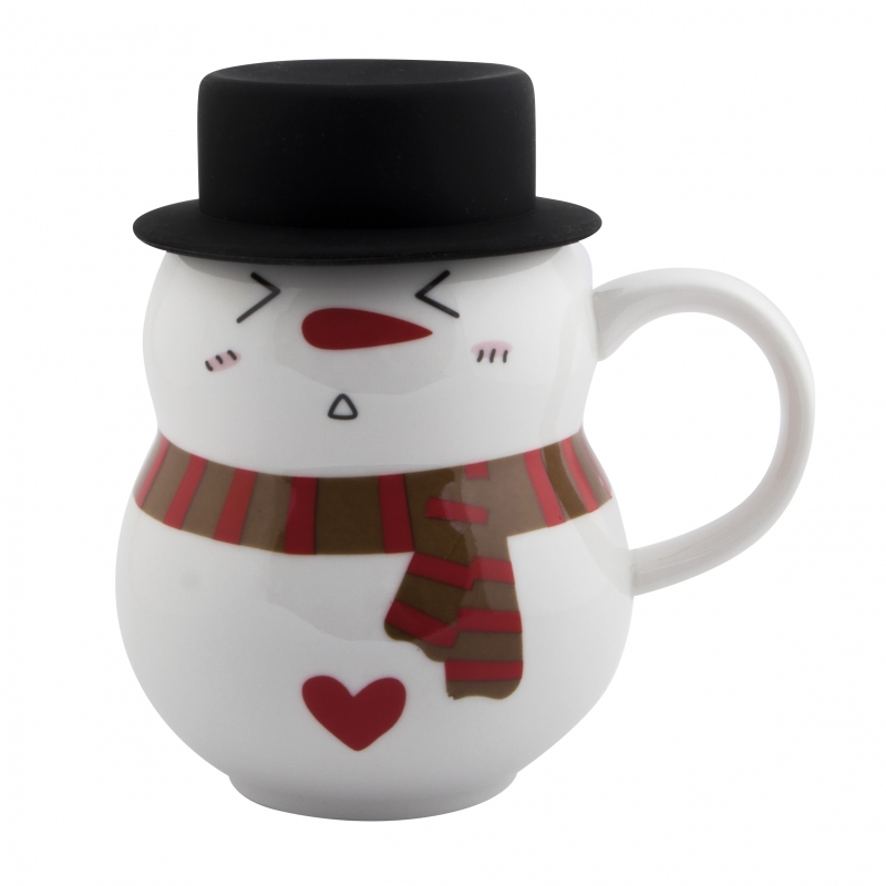 Кружка Эврика Снеговик в шляпе 4 300 мл 99397
Кружка Эврика Снеговик в шляпе 4 300 мл 99397