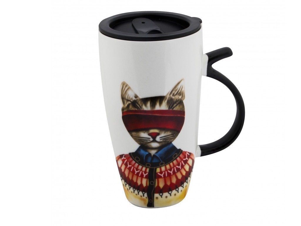 Кружка Эврика Кот модник №6 99491
Кружка Эврика Кот модник №6 99491