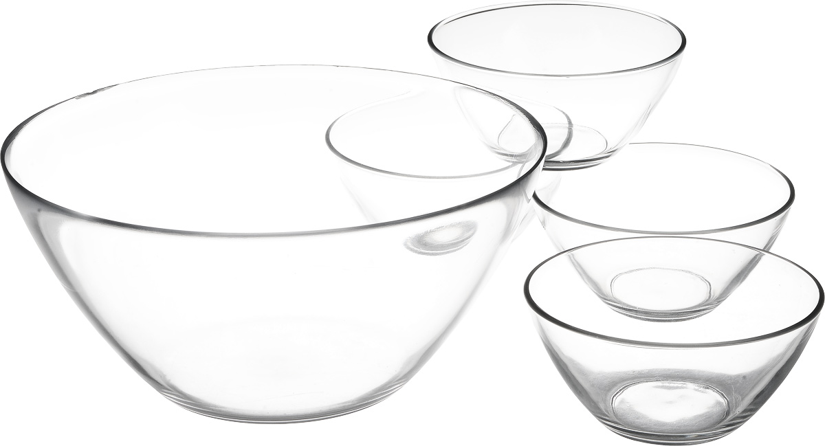 Набор салатников LUMINARC Космос 4штx12см + 23см, P6766
Набор салатников LUMINARC Космос 4штx12см + 23см, P6766