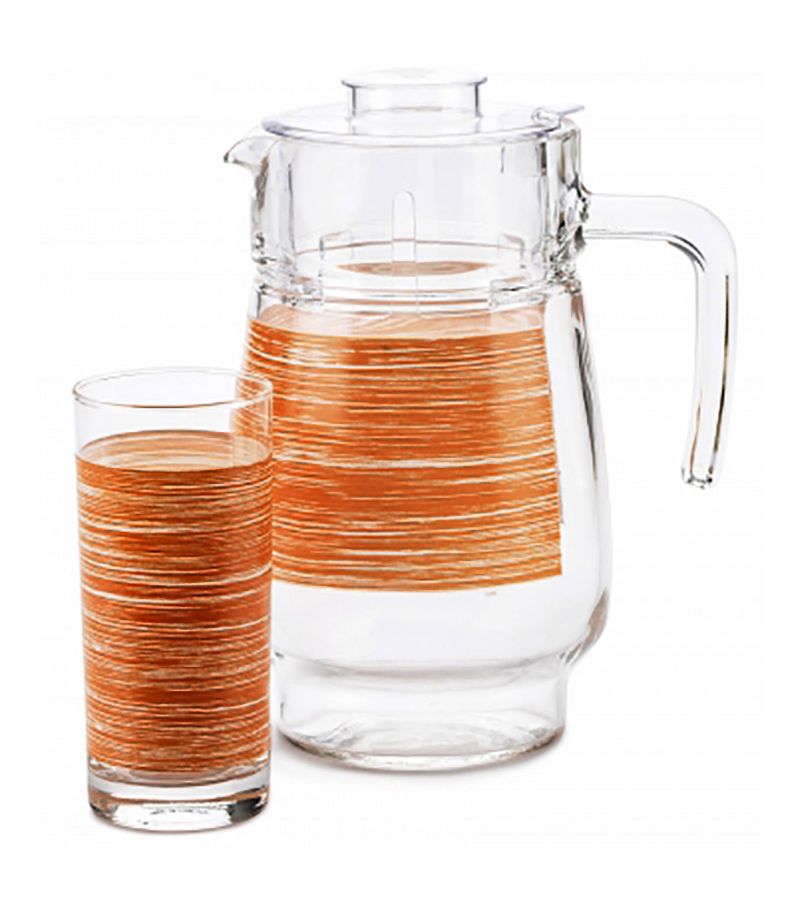 Набор питьевой LUMINARC БРАШМАНИЯ ОРАНЖ 7 предметов, P7451
Набор питьевой LUMINARC БРАШМАНИЯ ОРАНЖ 7 предметов, P7451