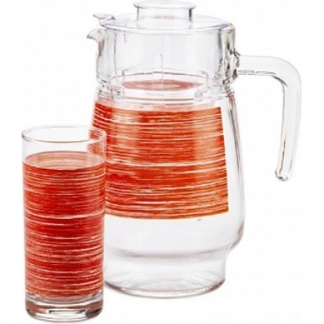 Набор питьевой LUMINARC БРАШМАНИЯ РЕД7 предметов, P7452
Набор питьевой LUMINARC БРАШМАНИЯ РЕД7 предметов, P7452