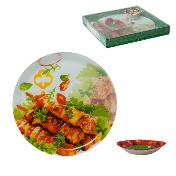 Тарелка для шашлыка Shelley TDD052 30см
Тарелка для шашлыка Shelley TDD052 30см