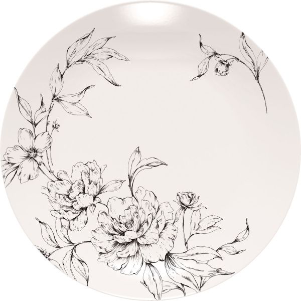 Тарелка обеденная PEONIA 24см, DOMENIK, DM9710
Тарелка обеденная PEONIA 24см, DOMENIK, DM9710