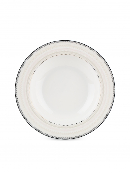 Тарелка суповая Fioretta Meringue TDP482 21см
Тарелка суповая Fioretta Meringue TDP482 21см