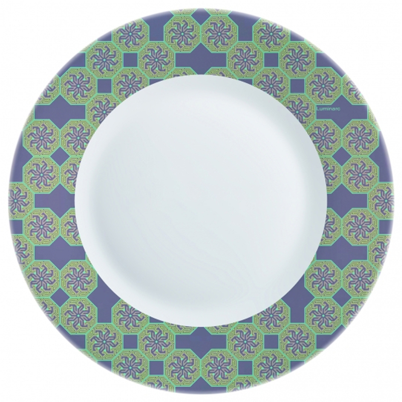Тарелка обеденная Luminarc Ярен P8562 25см
Тарелка обеденная Luminarc Ярен P8562 25см