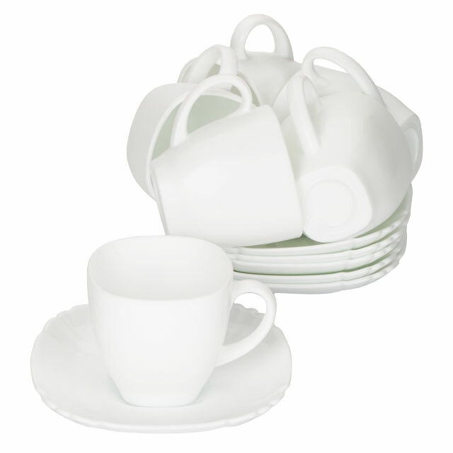 Чайный набор Luminarc Карлот Q1070 12 предметов 220мл белый
Чайный набор Luminarc Карлот Q1070 12 предметов 220мл белый