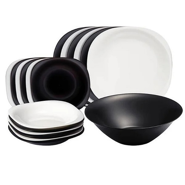 Набор столовый Luminarc Карин Модерн N1491 (19 предметов) черный/белый
Набор столовый Luminarc Карин Модерн N1491 (19 предметов) черный/белый