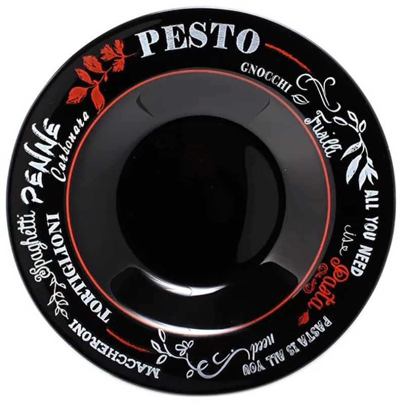 Тарелка для пасты Luminarc Френдс Тайм Блэк P1073 28,5см
Тарелка для пасты Luminarc Френдс Тайм Блэк P1073 28,5см