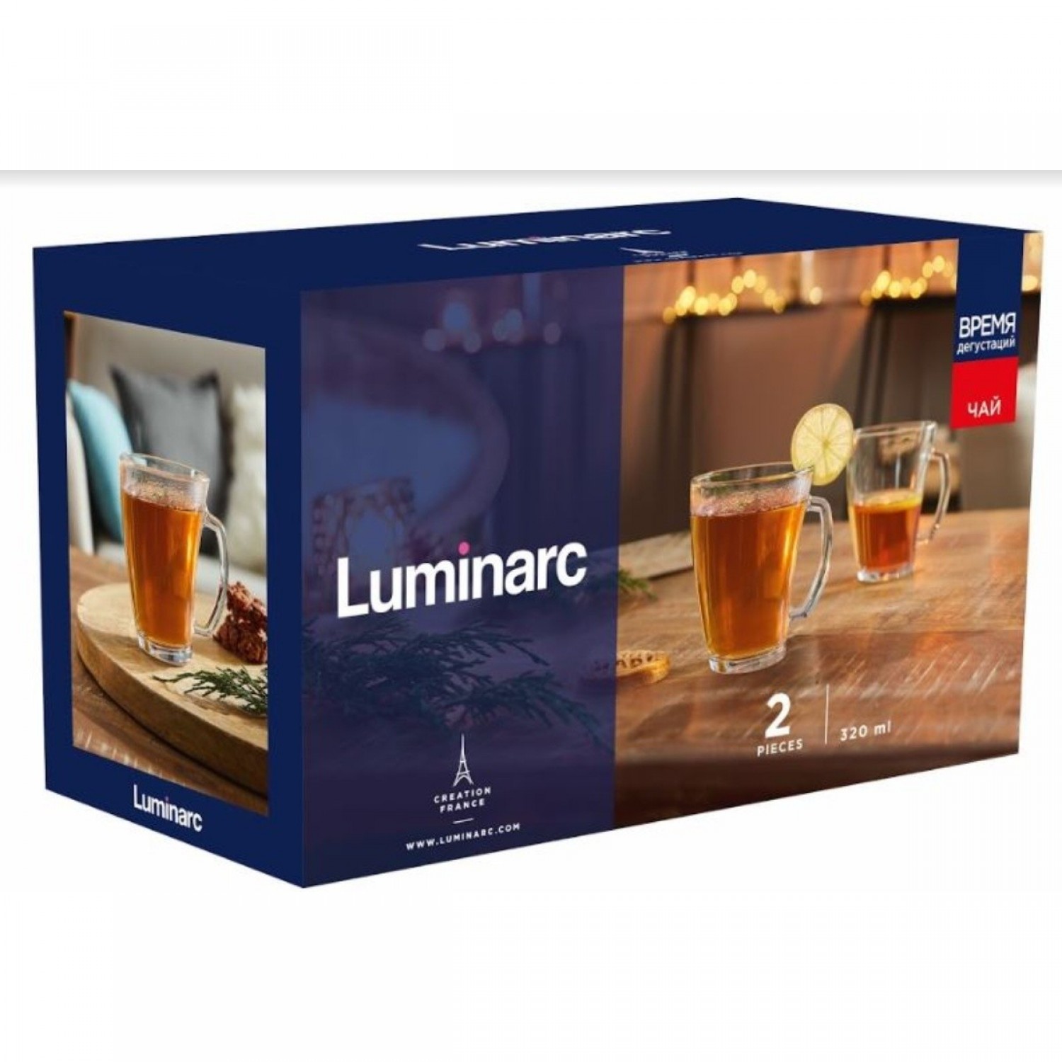 Набор кружек ВРЕМЯ ДЕГУСТАЦИЙ ЧАЙ 2шт 320мл LUMINARC Q2842
Набор кружек ВРЕМЯ ДЕГУСТАЦИЙ ЧАЙ 2шт 320мл LUMINARC Q2842
