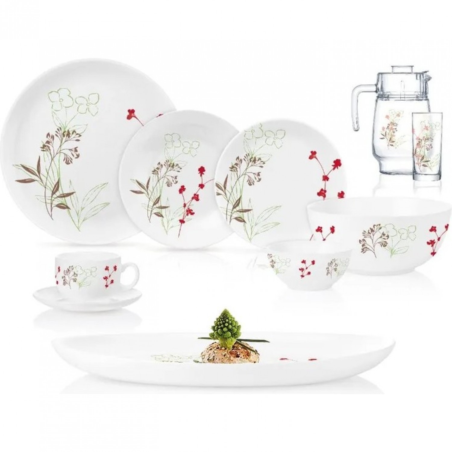 Набор столовый DIWALI NUANCE 46 предметов LUMINARC P0332
Набор столовый DIWALI NUANCE 46 предметов LUMINARC P0332