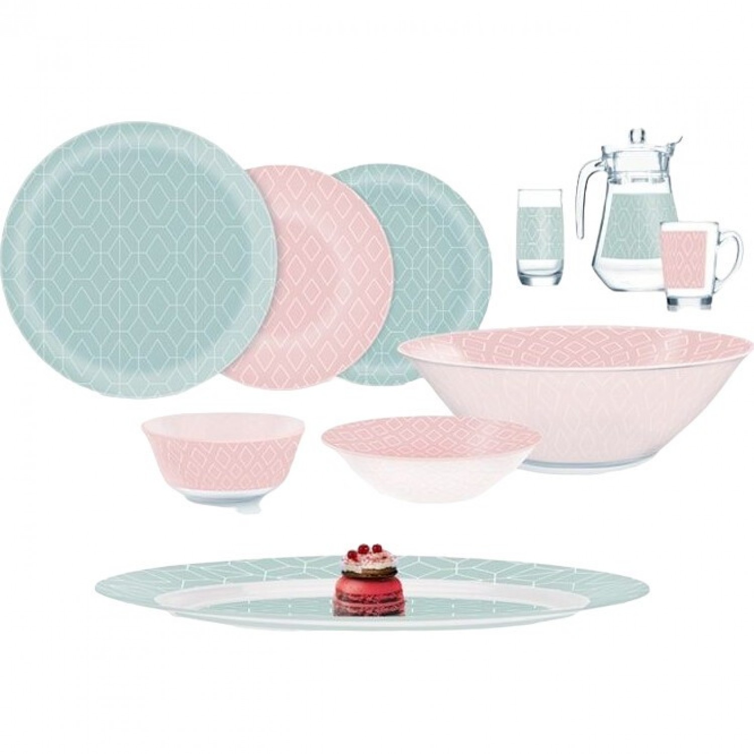 Набор столовый SIMPLY LIRON 46 предметов LUMINARC P4040
Набор столовый SIMPLY LIRON 46 предметов LUMINARC P4040