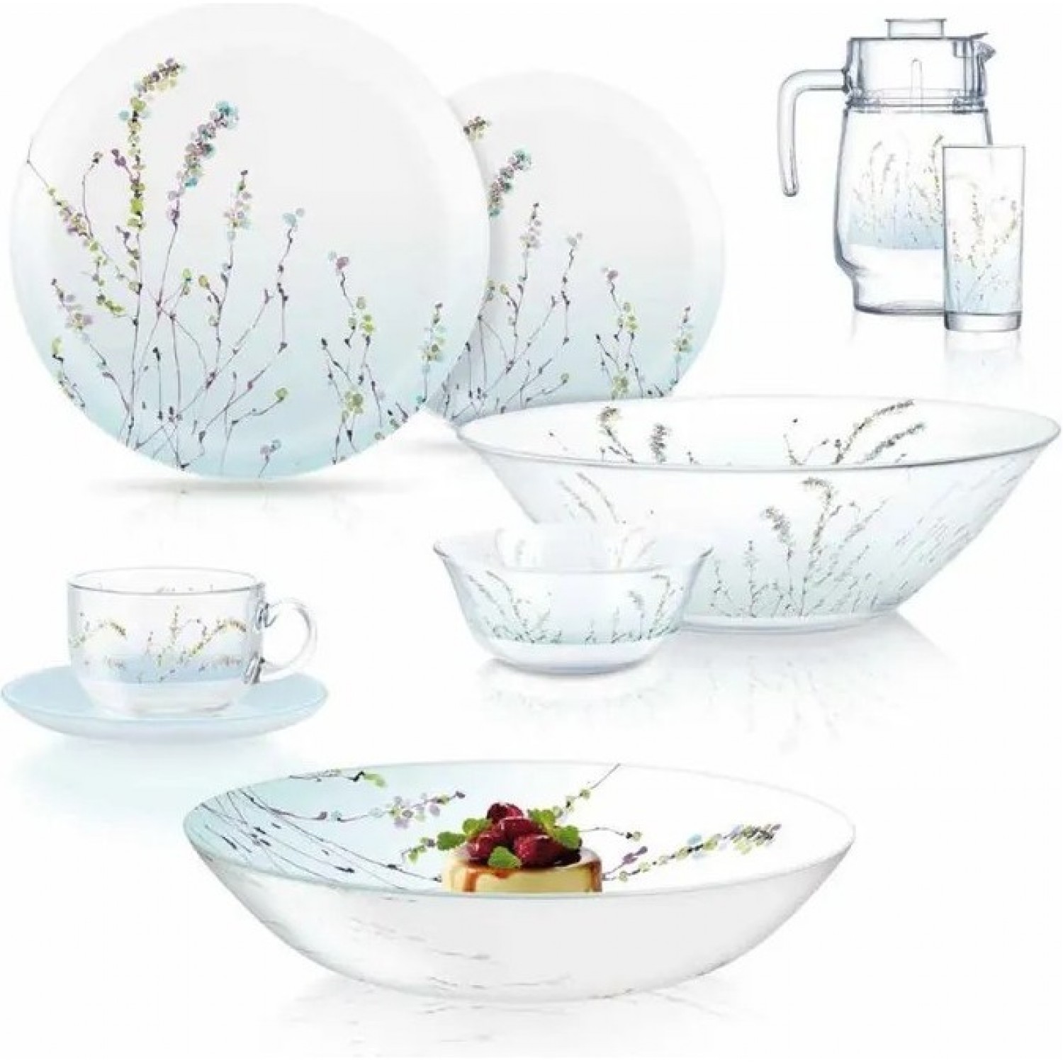 Набор столовый SIMPLY TROMPETTE TURQUOISE 44 предмета LUMINARC V2715
Набор столовый SIMPLY TROMPETTE TURQUOISE 44 предмета LUMINARC V2715