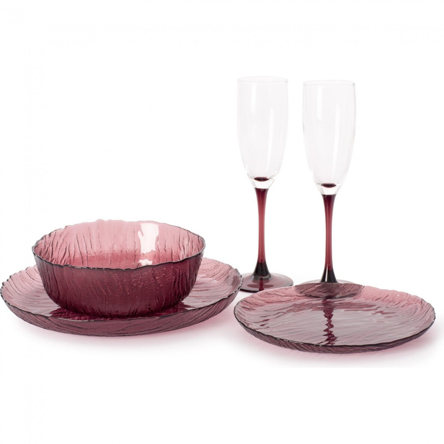 Набор столовый ВУЛКАН ЛИЛАК 16 пр. с бокалами для шампанского LUMINARC O0251
Набор столовый ВУЛКАН ЛИЛАК 16 пр. с бокалами для шампанского LUMINARC O0251