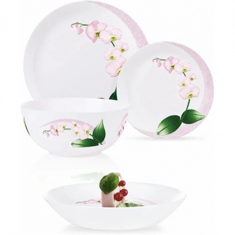 Набор столовый ДИВАЛИ ПИНК ОРХИД 46пр LUMINARC P9939
Набор столовый ДИВАЛИ ПИНК ОРХИД 46пр LUMINARC P9939