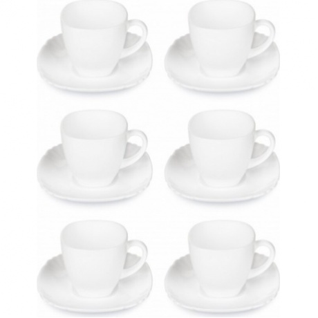 Набор чайный БЭЙСИК белый 12пр 220мл LUMINARC Q5853
Набор чайный БЭЙСИК белый 12пр 220мл LUMINARC Q5853