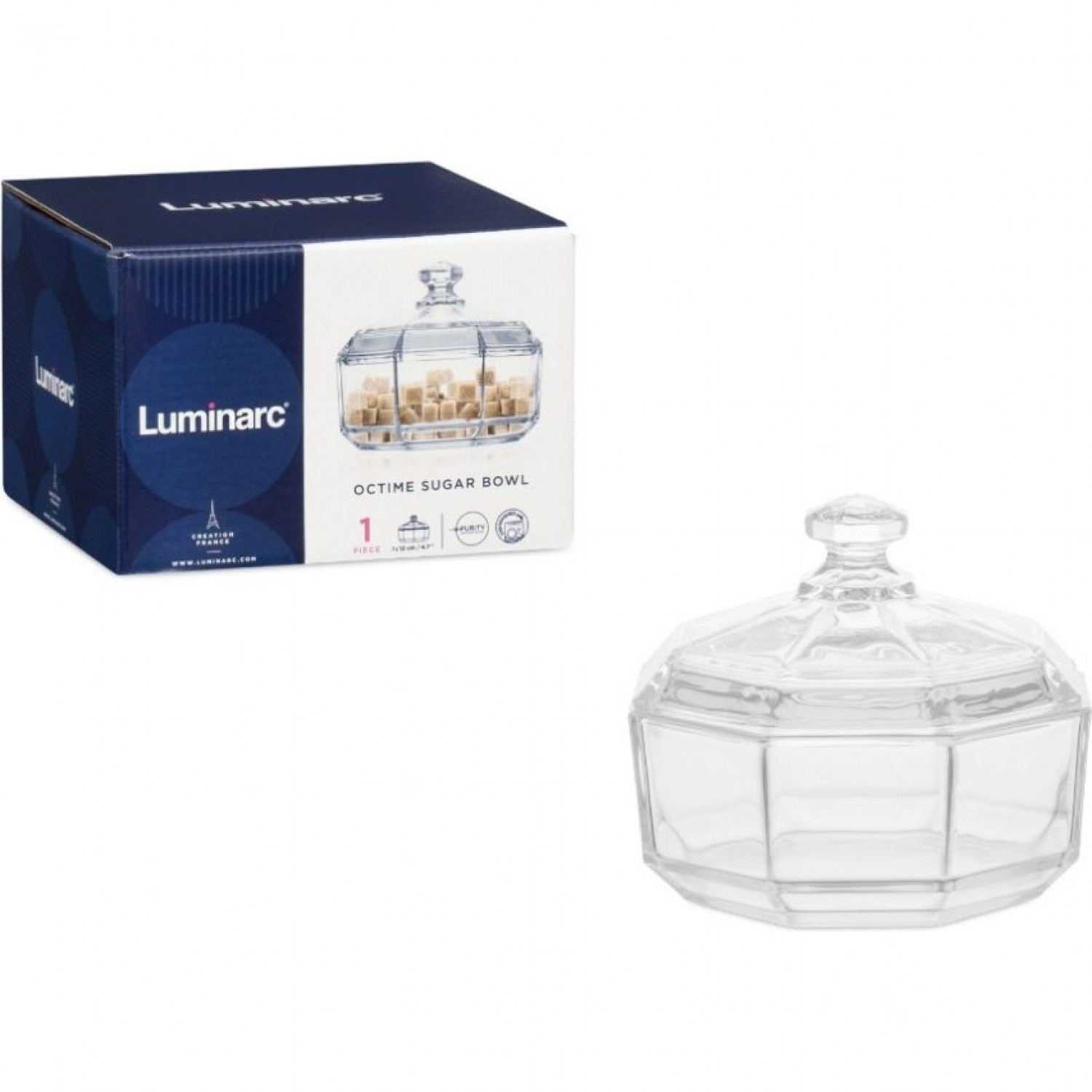 Сахарница OCTIME 12см LUMINARC V0444
Сахарница OCTIME 12см LUMINARC V0444