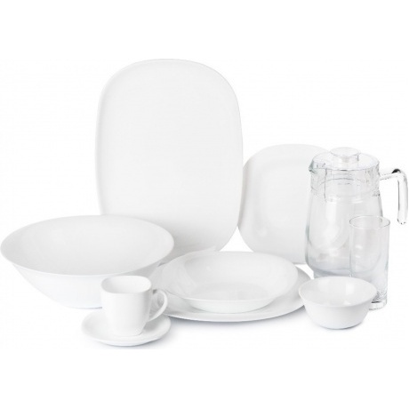 Столовый набор КАРИН БЕЛЫЙ 46 предметов LUMINARC N4781
Столовый набор КАРИН БЕЛЫЙ 46 предметов LUMINARC N4781