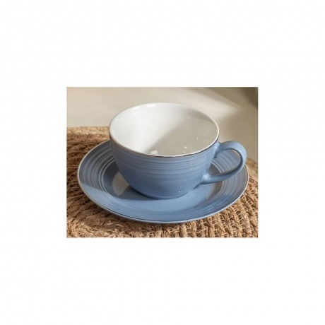 Чайная пара FIESTA дымчато-голубой 220мл
Чайная пара FIESTA дымчато-голубой 220мл