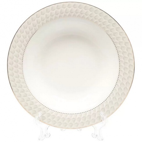Тарелка суповая GOLDEN QUEEN 23см
Тарелка суповая GOLDEN QUEEN 23см