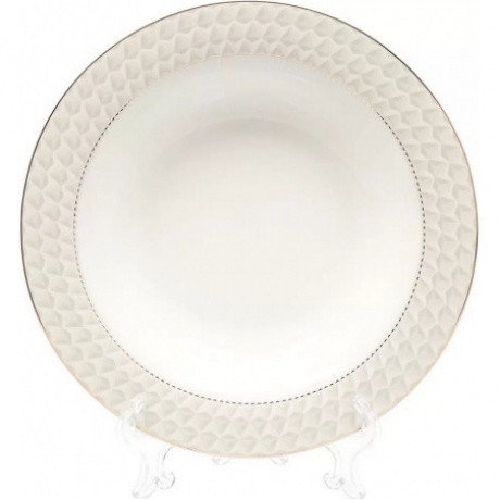 Тарелка суповая GOLDEN QUEEN 23см
Тарелка суповая GOLDEN QUEEN 23см