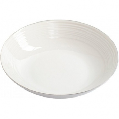 Тарелка суповая FIESTA белый 22см
Тарелка суповая FIESTA белый 22см