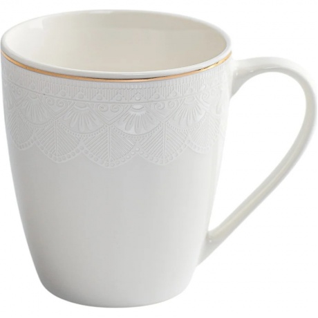 Кружка WHITE LACE 360мл
Кружка WHITE LACE 360мл