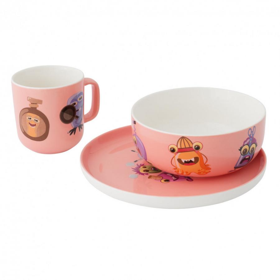 Детский набор Berghoff 3пр, фарфор, розовый
Детский набор Berghoff 3пр, фарфор, розовый