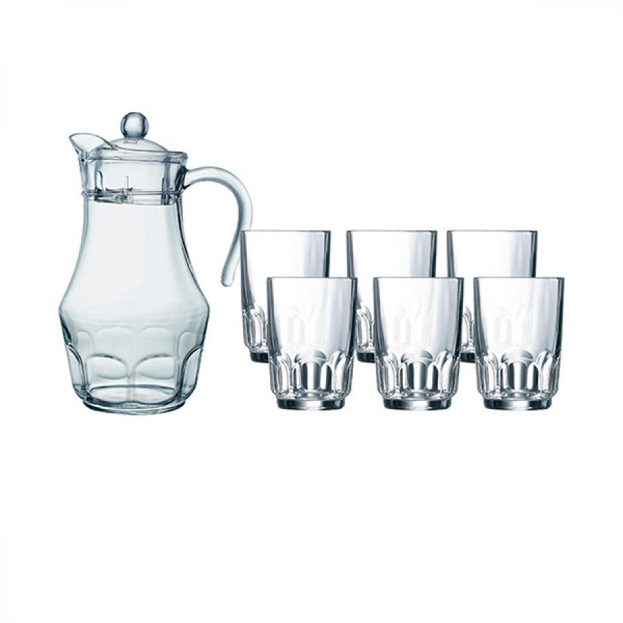 Набор питьевой ARCOPAL РОК 7предметов, Прозрачный
Набор питьевой ARCOPAL РОК 7предметов, Прозрачный