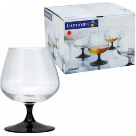 Набор бокалов LUMINARC ДОМИНО для коньяка 4шт 410мл
Набор бокалов LUMINARC ДОМИНО для коньяка 4шт 410мл