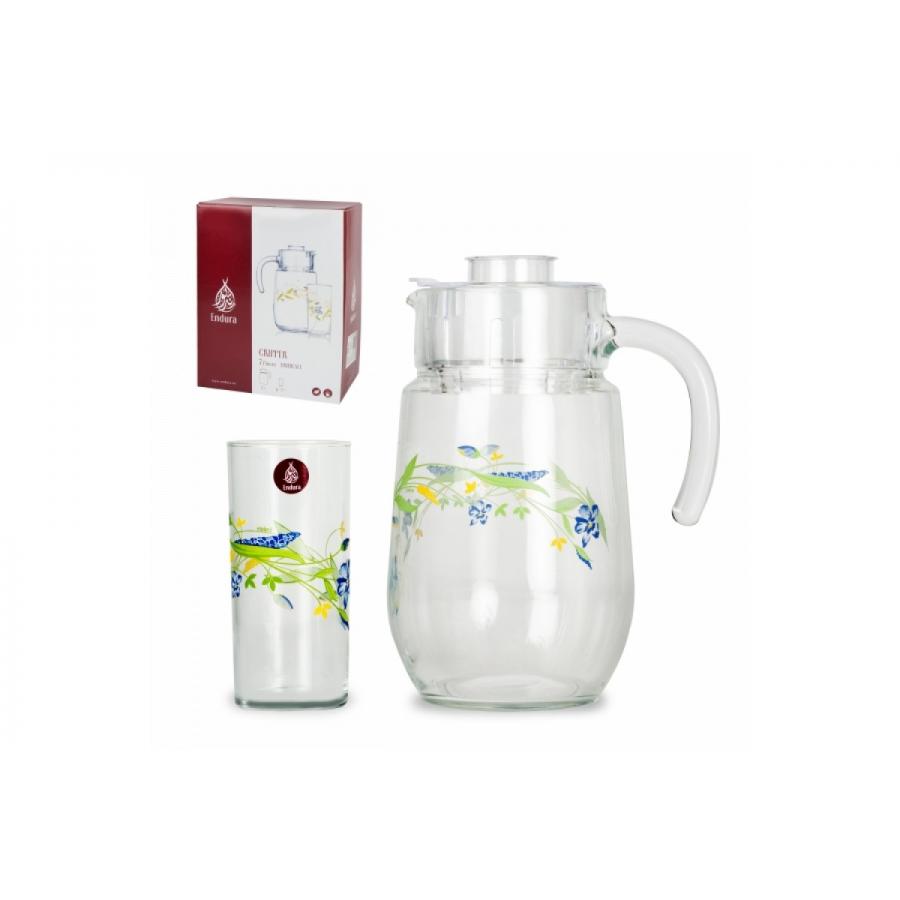 Набор питьевой ENDURA CRIPPER 7 предметов, Прозрачный
Набор питьевой ENDURA CRIPPER 7 предметов, Прозрачный