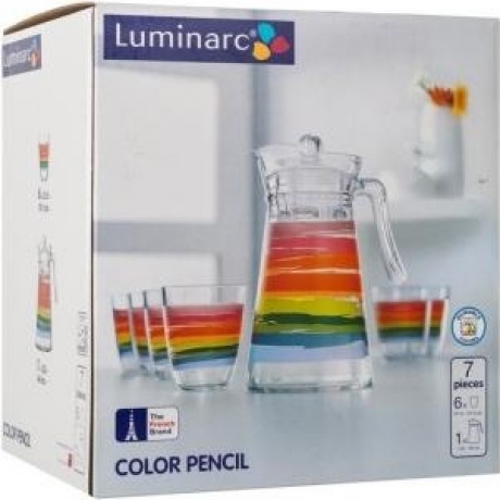Набор питьевой LUMINARC КОЛОР ПЕНСИЛ 7 предметов
Набор питьевой LUMINARC КОЛОР ПЕНСИЛ 7 предметов