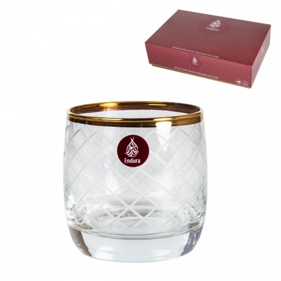 Набор стаканов ENDURA GOLD NET ENDURA PREMIUM 6шт 310мл низкие, Прозрачный
Набор стаканов ENDURA GOLD NET ENDURA PREMIUM 6шт 310мл низкие, Прозрачный